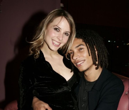 Paulo Goude and his love partner, Azella together